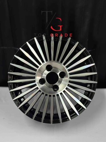 Top Grade Diski0008 6.5x15/4x100 D67.1 ET35 4 диска черный, серебристый