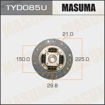 MASUMA Диск Сцепления TYD085U