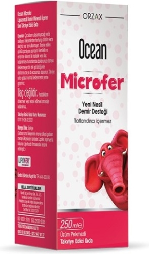 ORZAX Ocean Microfer Железо сироп 250