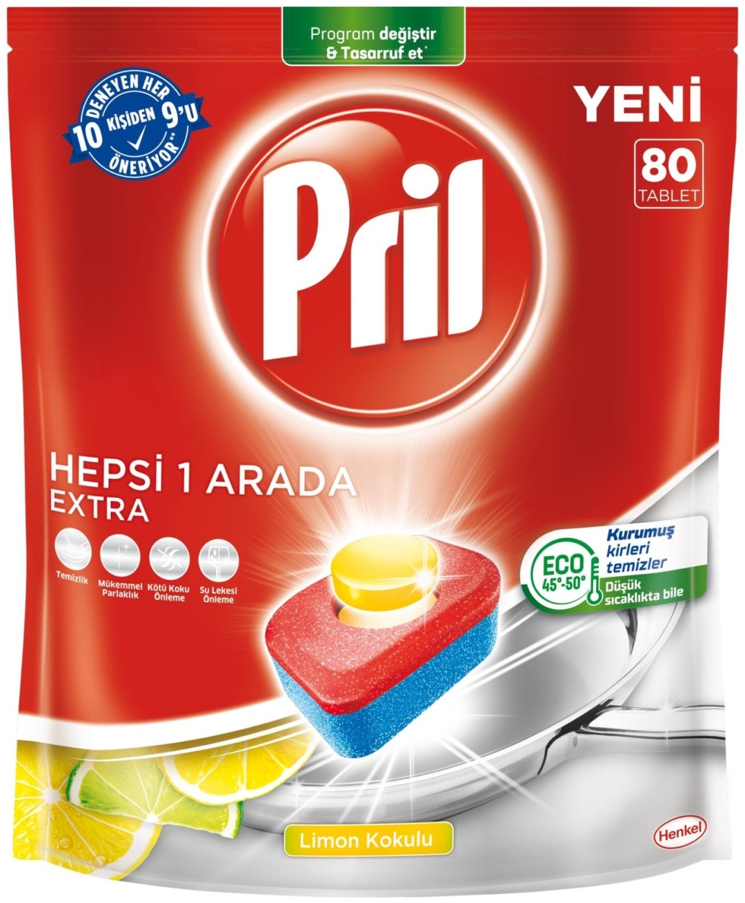 Pril таблетки Всё-в-1 Экстра 80 шт