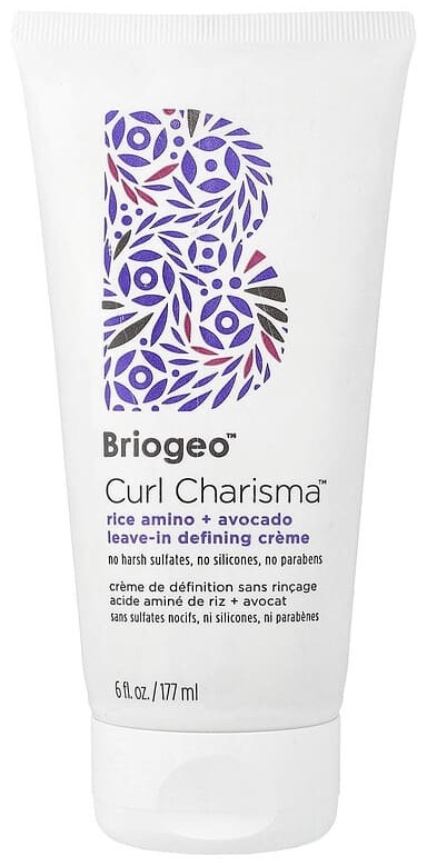 Briogeo Curl Charisma, несмываемый крем с аминокислотами риса и авокадо, 177 мл крем средняя фиксация 177 мл