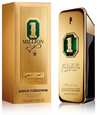 Paco Rabanne 1 Million Golden Oud Parfum Intense духи PARFUM 100 мл, для мужчин