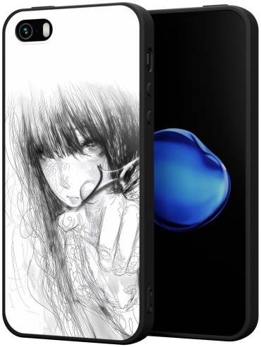 Чехол для Apple iPhone 5, iPhone 5S, iPhone SE рисунок