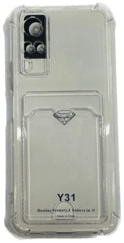 Чехол CASETiFY для Vivo Y53S, Y31 прозрачный