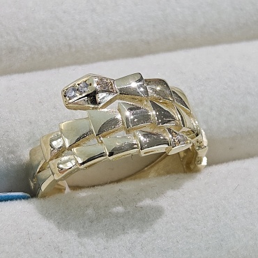 Gaukhar Jewelry GJ1171-R размер 17.5 вес 2.79 г золото, фианит