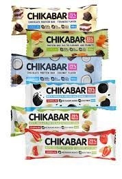CHIKALAB батончик протеиновый Chikabar ассорти 20 шт