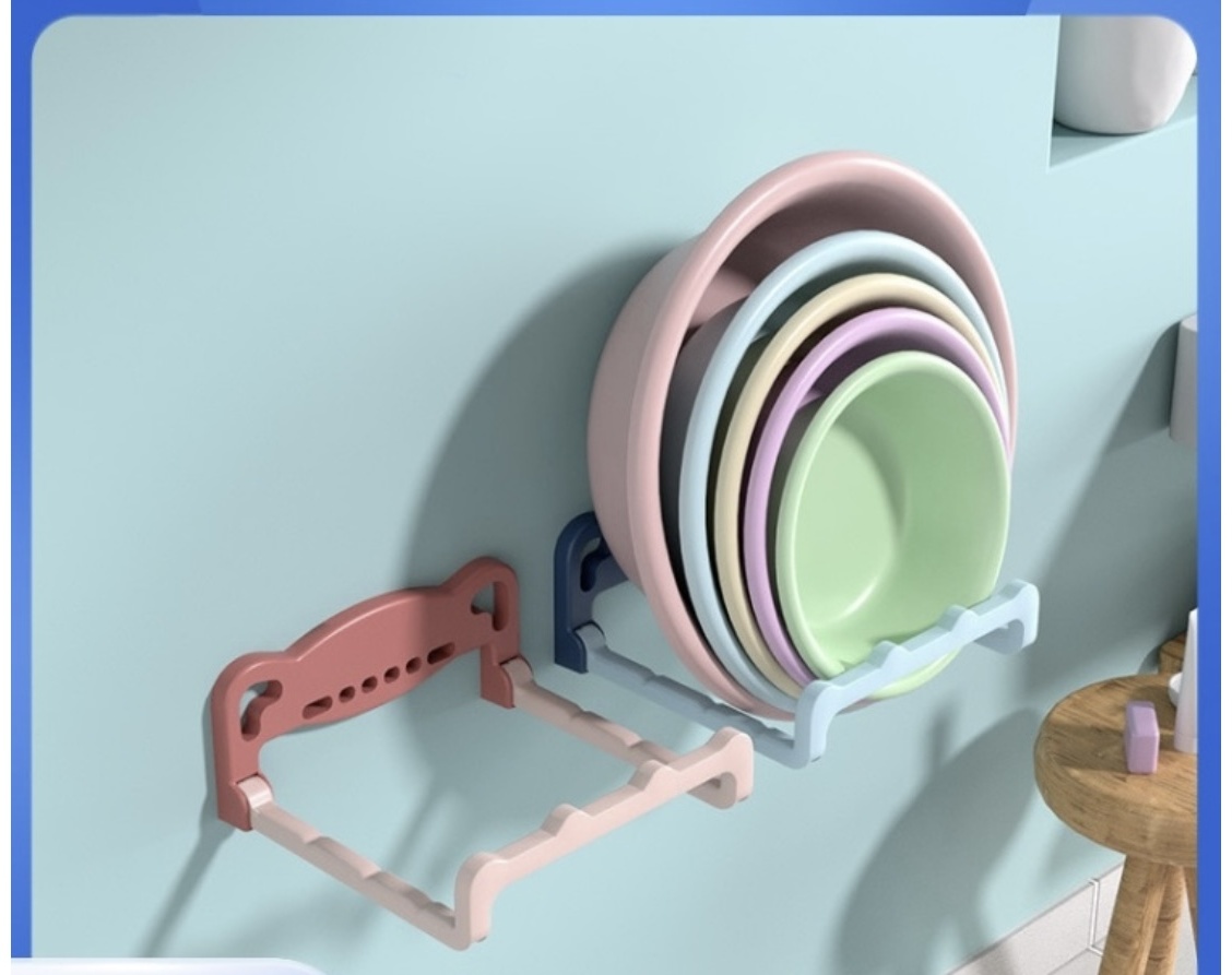 Держатель Bathroom basin holder blue 1 шт, пластик