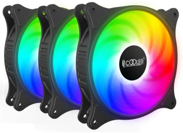 PCcooler FX 120 ARGB BK 3 IN 1