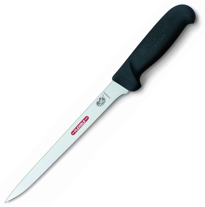 Нож филейный Victorinox FIBROX FILLETING 5.3763.20, лезвие: нержавеющая сталь 1 шт