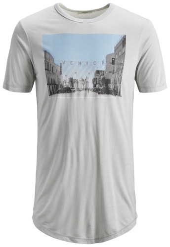 Футболка Jack&Jones серый