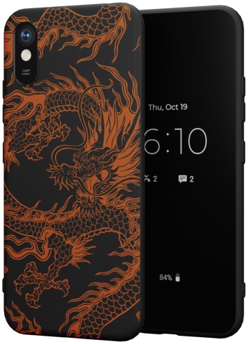 Чехол для Xiaomi Redmi 9a рисунок