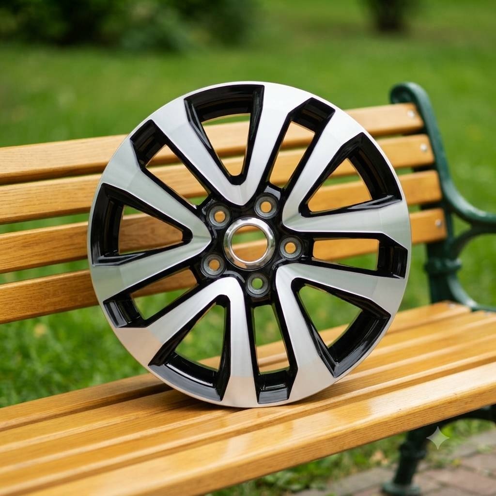 Wheels H707F 8.5x20/5x150 D110 ET45 4 диска черный, серебристый