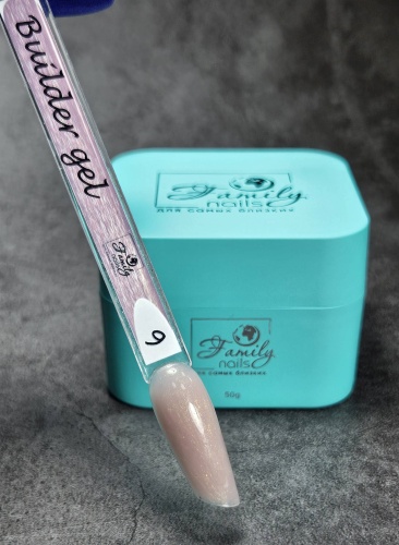 Family nails гель Builder gel №9 50 мл
