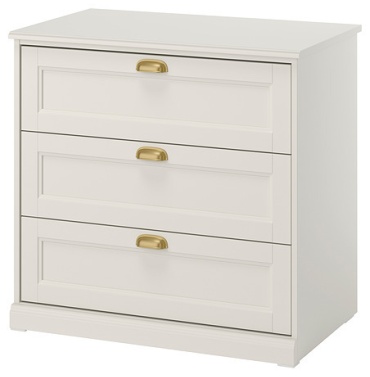 Комод IKEA FÅGELFJÄLLET, 82x51x78 см, бежевый