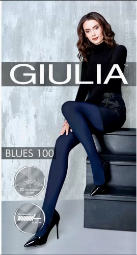 Колготки Giulia синий