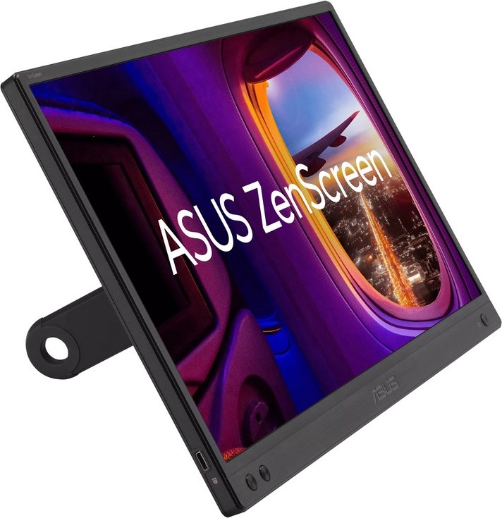 Монитор 15.6" ASUS MB166CR 90LM07D3-B03170 черный