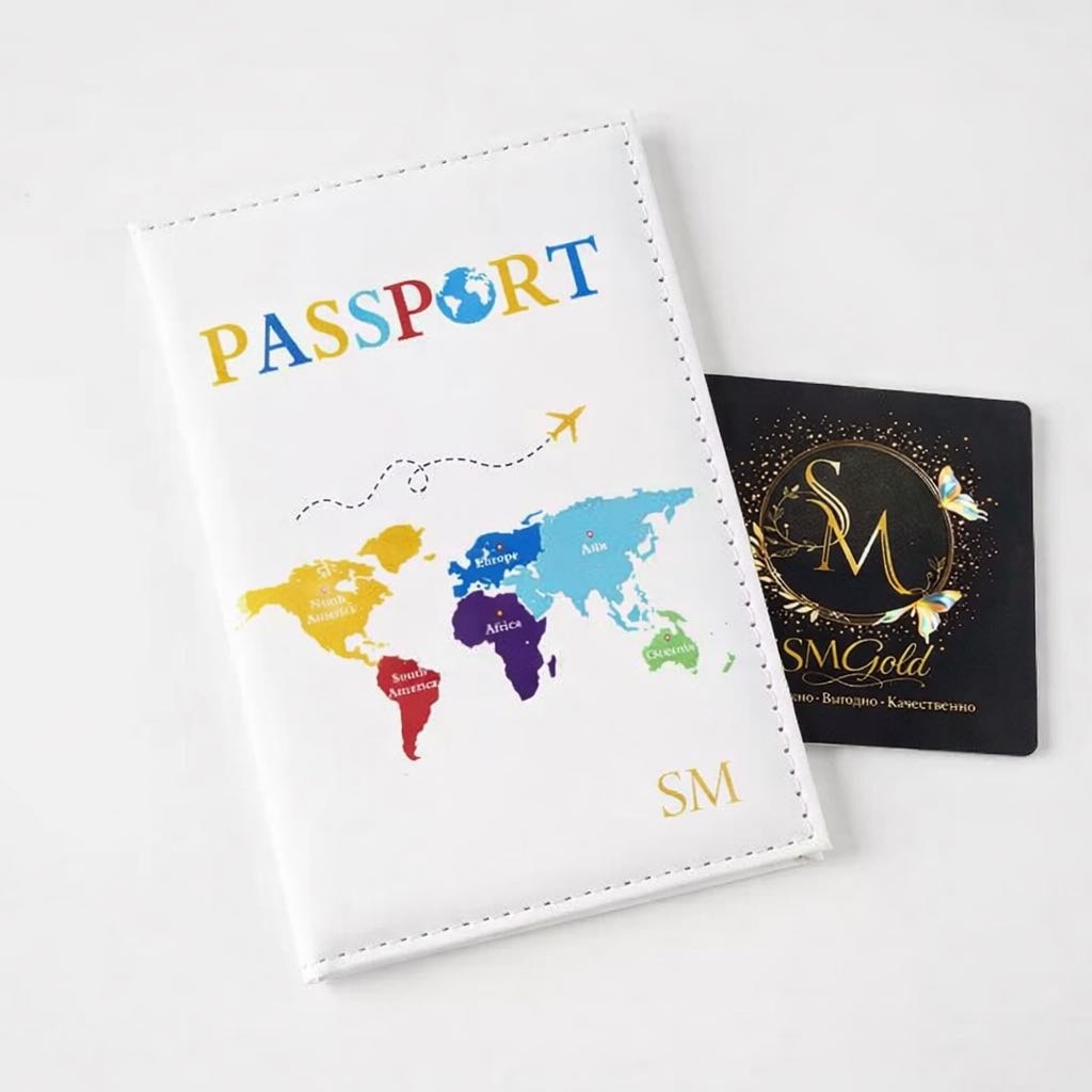 SM Gold для паспорта, искусственная кожа