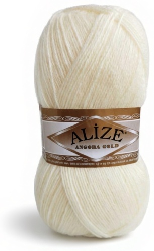 Alize Angora Gold 01 кремовый 550 м 100 г