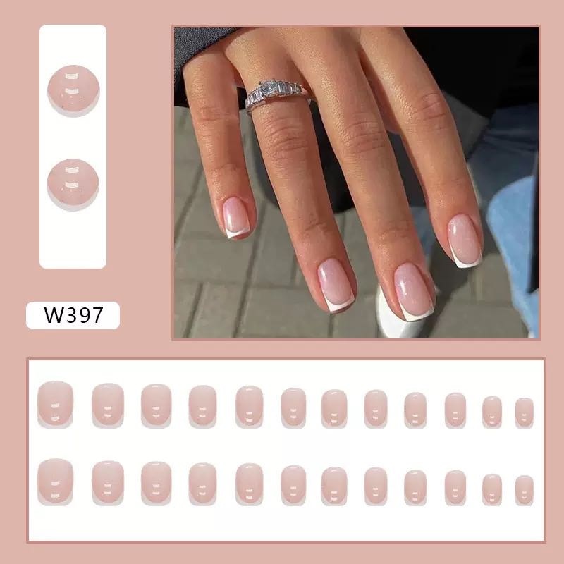 Накладные ногти W397 24 шт