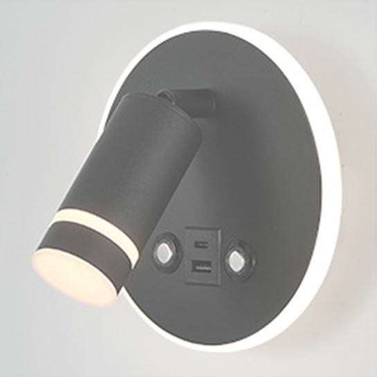 Бра настенный, накладной Candella LED, черный