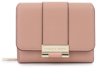Кошелек CLASSIC & MODERN искусственная кожа розовый