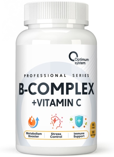 Optimum System B-Complex + Vitamin C капсулы 90 шт