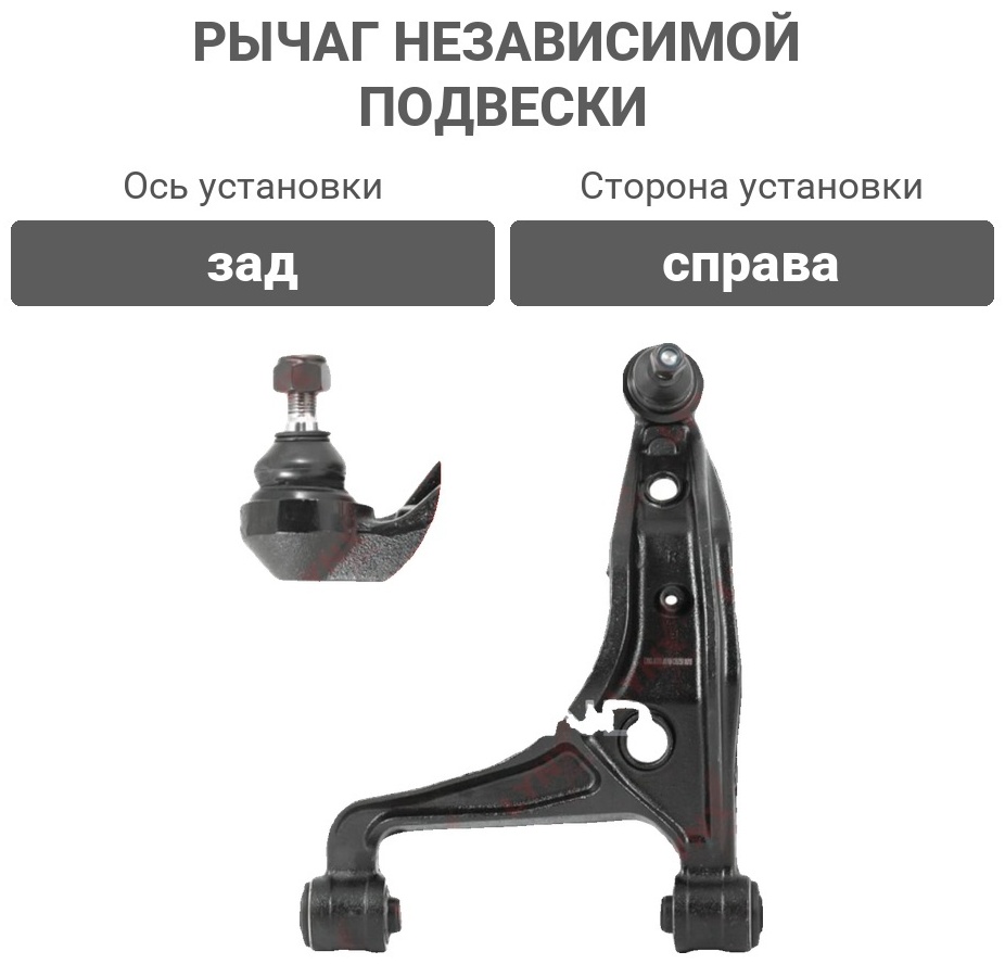 LYNXauto рычаг подвески C5525R