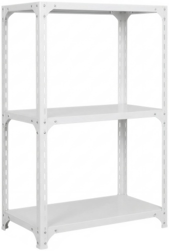 Стеллаж напольный Hausberg HB13-50-7040100WH, 70x40x100 см, белый
