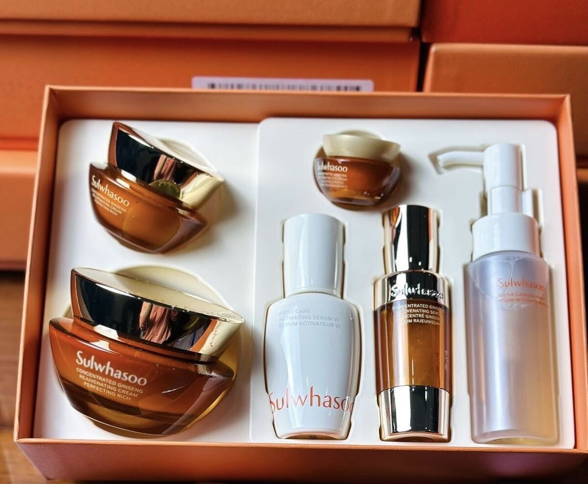 Sulwhasoo Concentrated Ginseng Rejuvenating набор по уходу за лицом унисекс