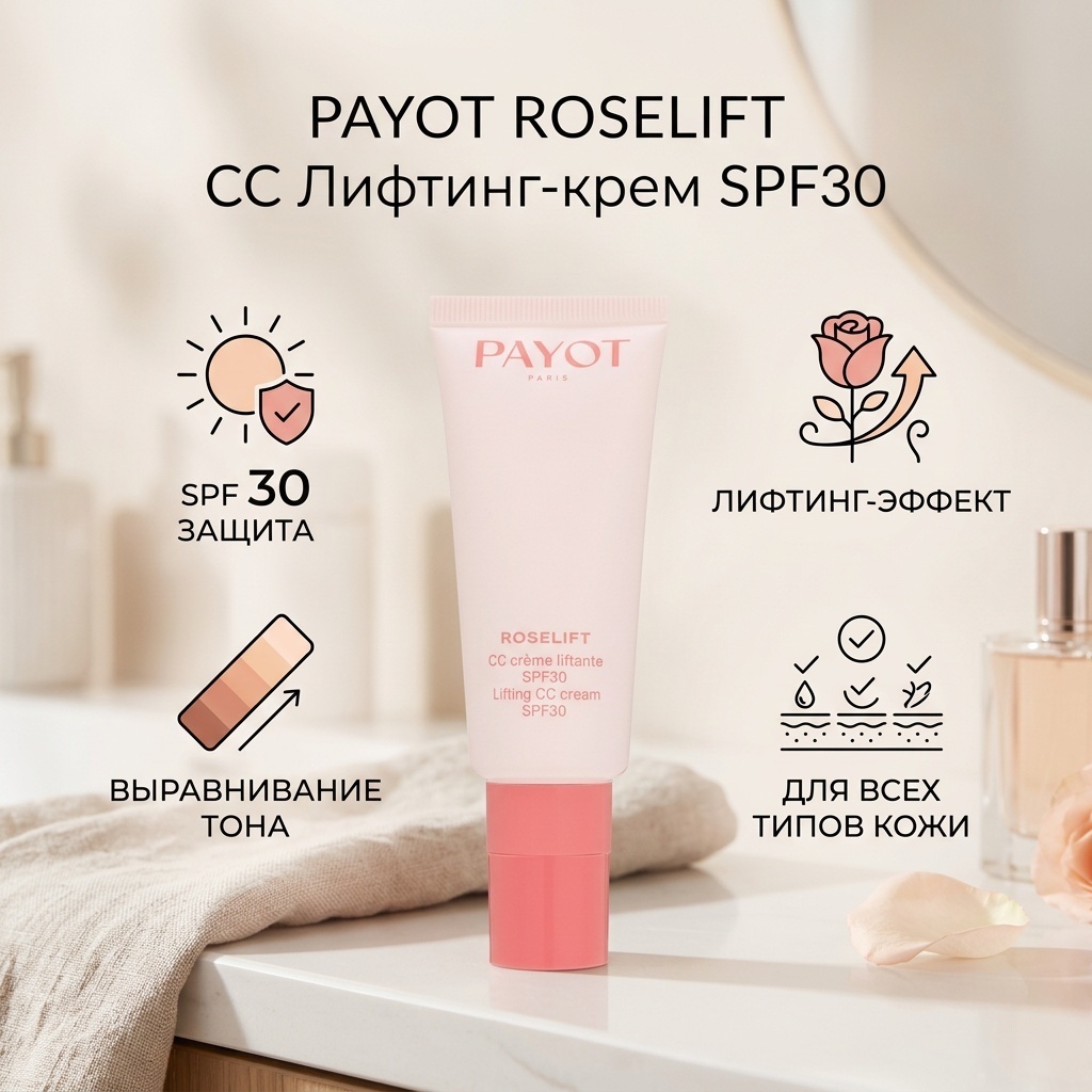 PAYOT крем PAYOT liftante ROSELIFT для лица 40 мл
