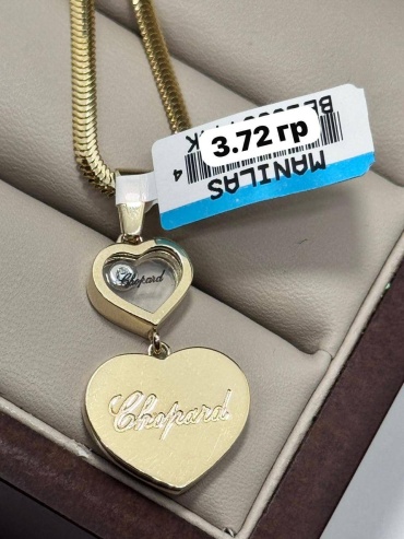 Подвеска DARI GOLD 5777 вес 3.72 г золото, фианит