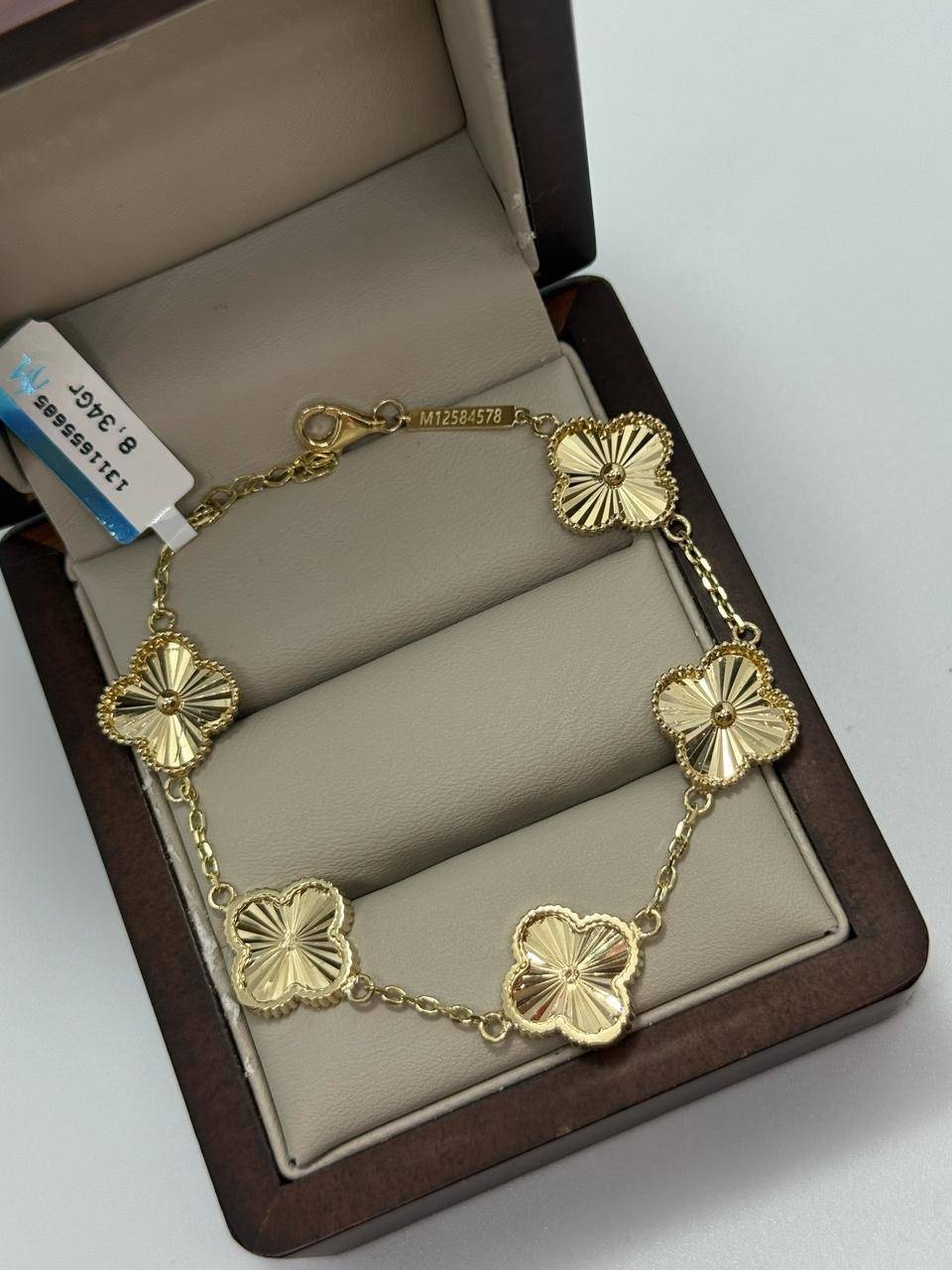 DARI GOLD 85646 длина 20 см, вес 8.34 г золото, плетение фантазийное