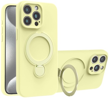Чехол DEPREMIOS для Apple iPhone 15 Pro желтый