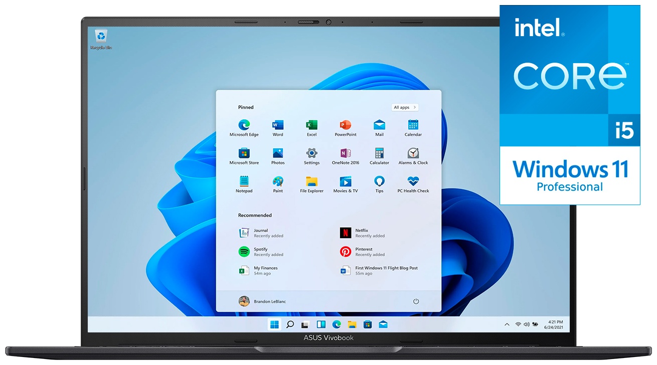Ноутбук ASUS Vivobook 16X K3604VA-MB267W 16" / 16 Гб / SSD 512 Гб / Win 11 Pro / 90NB1071-M00AV0