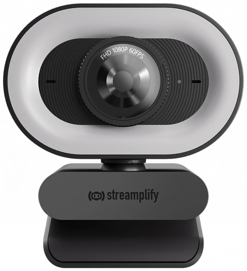 Веб-камера Streamplify CAM PLUS-FHD-2M60-LIGHT-BK