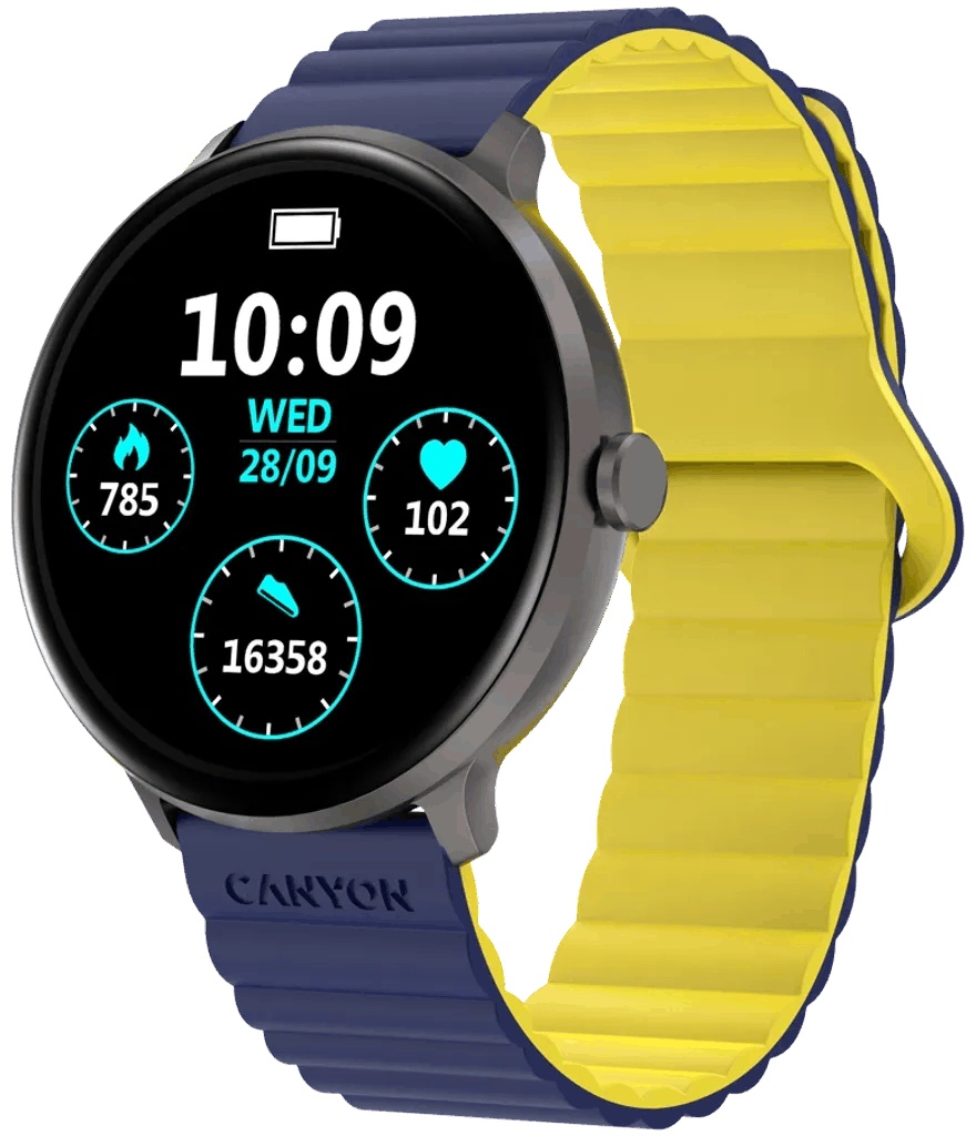 Смарт-часы Canyon Jacky CNS-SW69BL 44 мм черно-серый