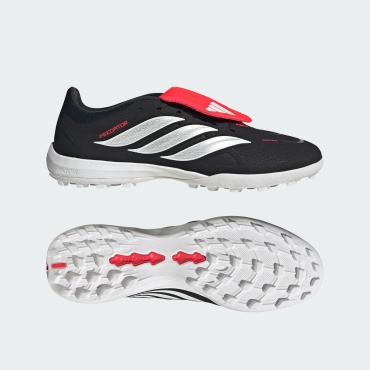 Бутсы adidas красный, черный