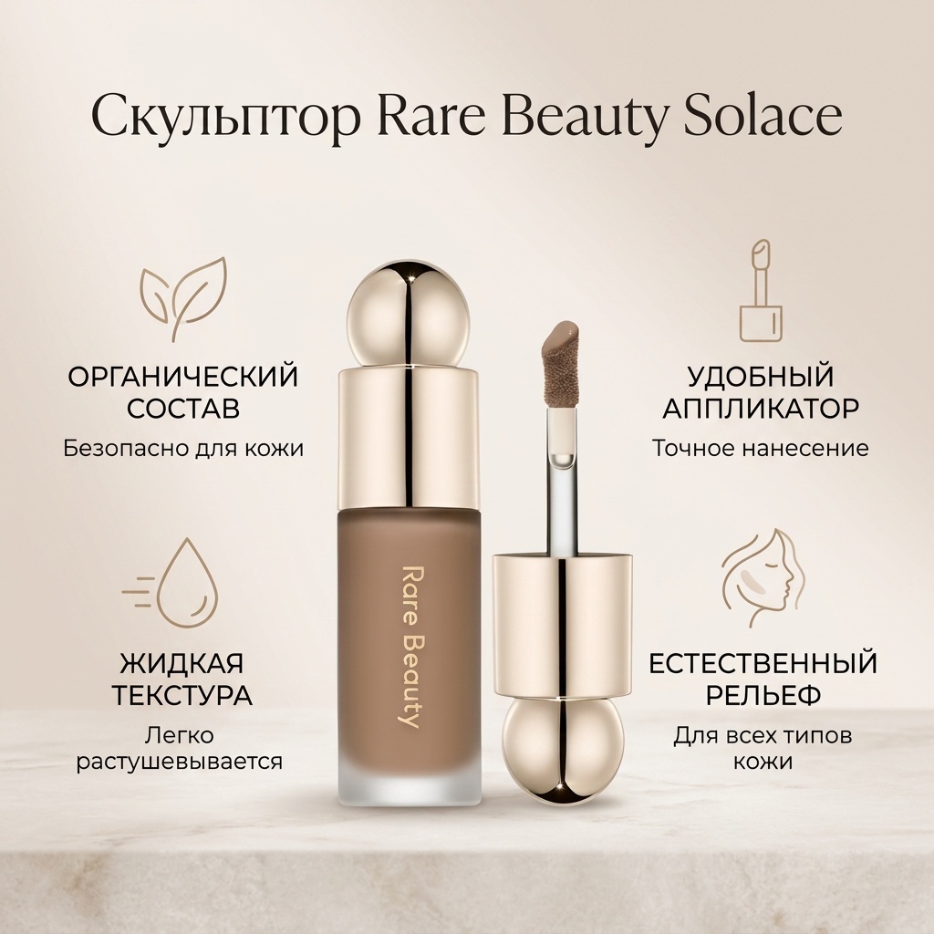Rare Beauty Solace скульптор Solace