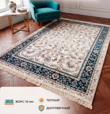 Ковер BAINUR 200x400 см, короткий ворс, Казахстан