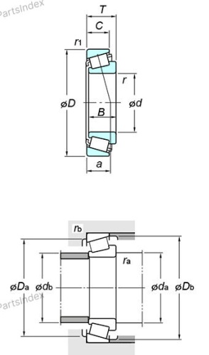 KOYO Подшипник Ступицы Колеса L45449/10