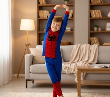 Пижама Spider-Man синий