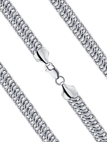 Lucente Silver 30013Р_22 длина 22 см, вес 33.27 г серебро, плетение фантазийное