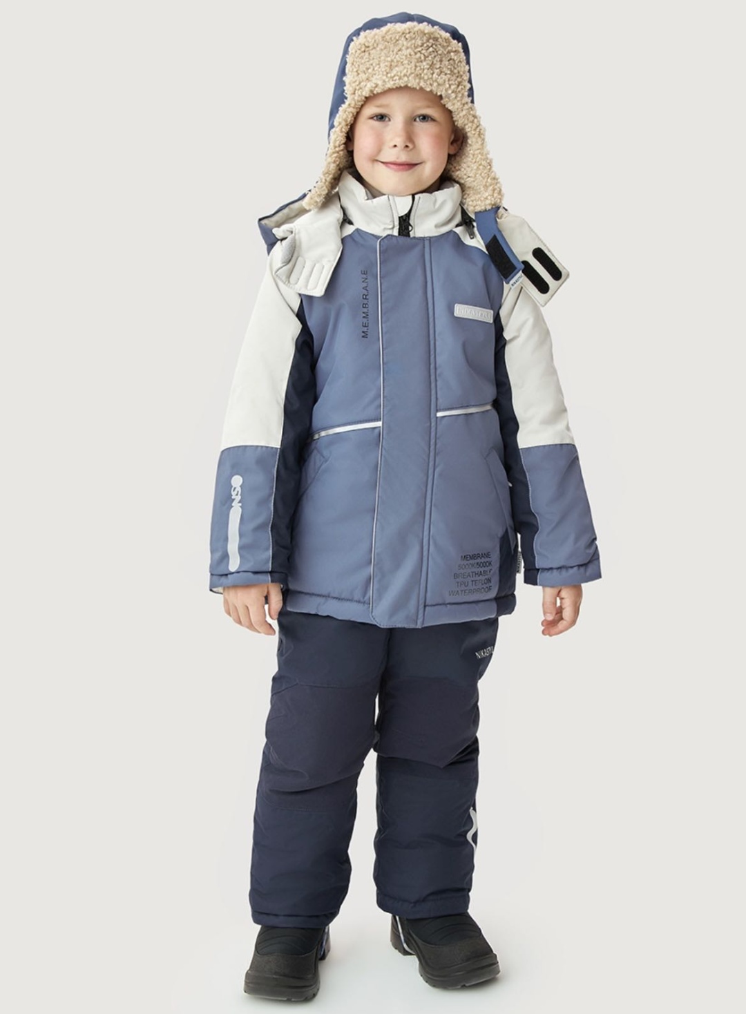 Комплект с комбинезоном NIKASTYLE синий