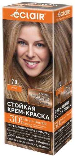 Eclair 3D 7.0 русый крем-краска 125 мл