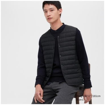 Жилет Uniqlo черный