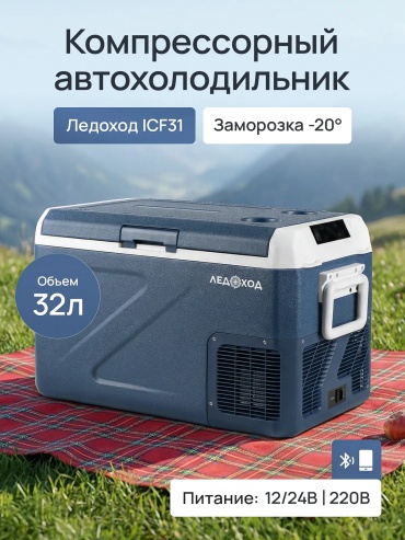 Компрессорный ICF-31 32 л синий