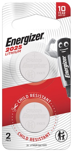Батарейка CR2025 Energizer 2 шт