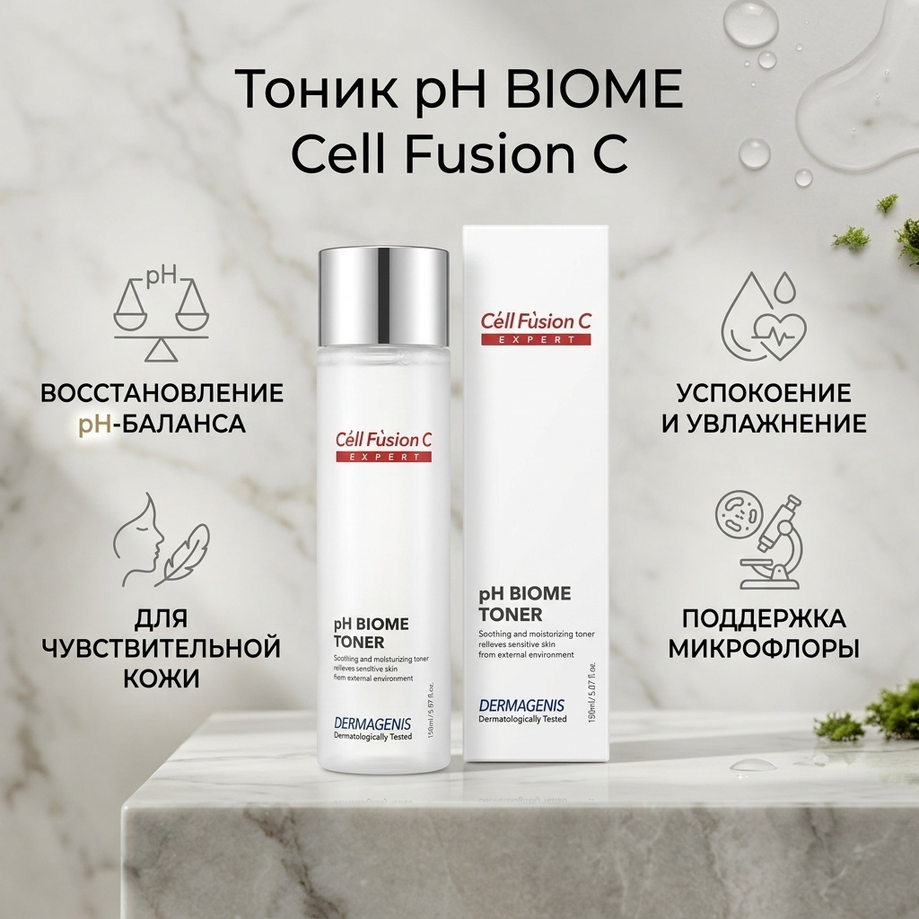 Cell Fusion C тоник pH BIOME 150 мл
