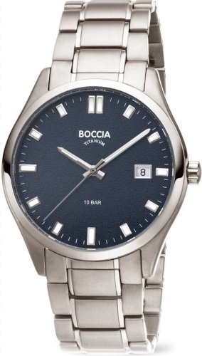 Кварцевые Boccia Titanium 3669-04 титан