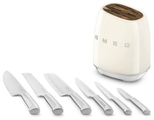 Smeg набор ножей 676497352, лезвие: нержавеющая сталь 6 шт